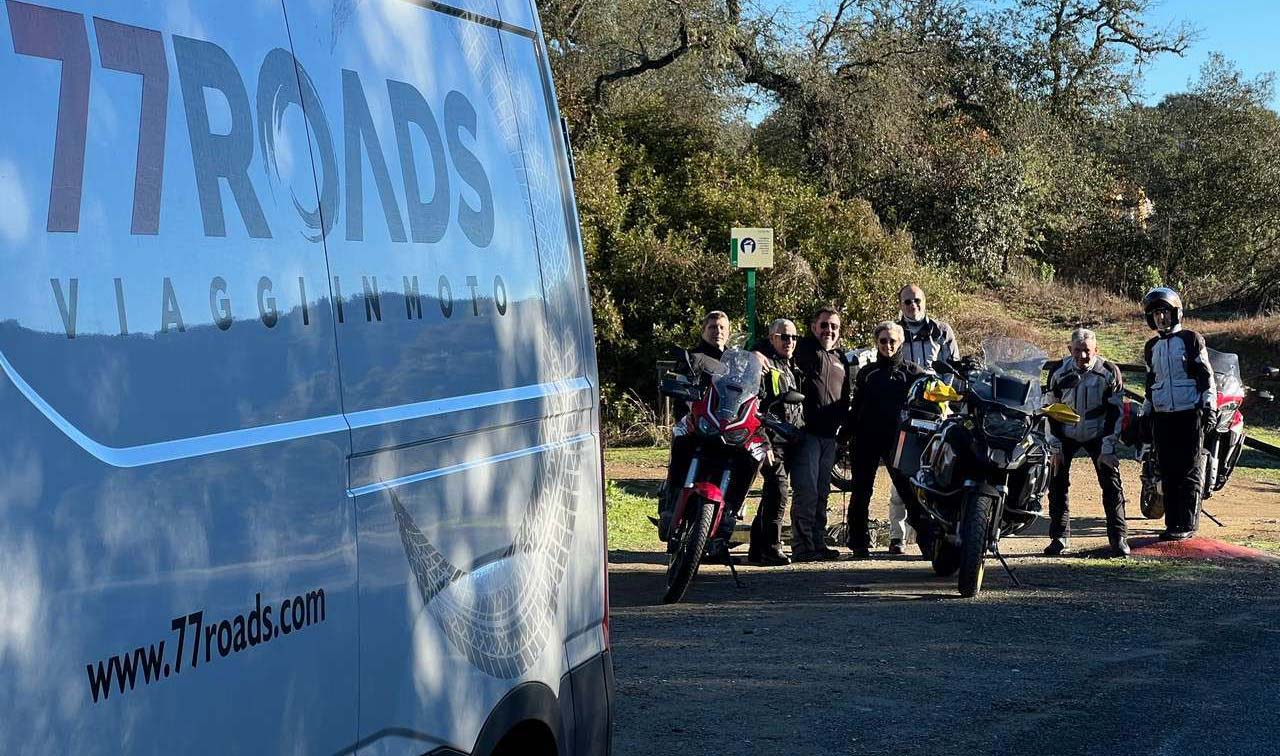 Sulle strade panoramiche dell'Andalusia in moto