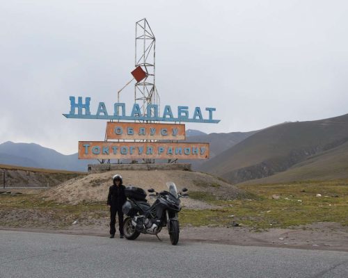 Samarcanda in moto