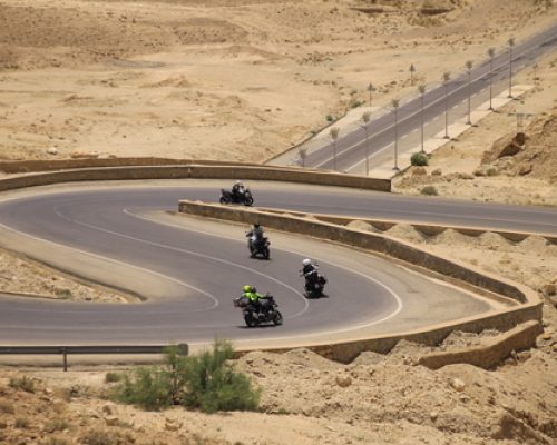 Tunisia in moto a Capodanno: le moto curve deserto