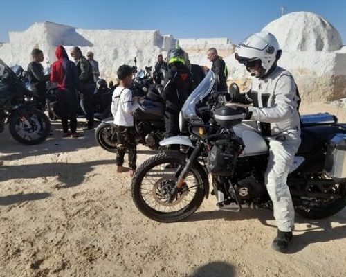 Tunisia in moto a Capodanno: Nefta moto