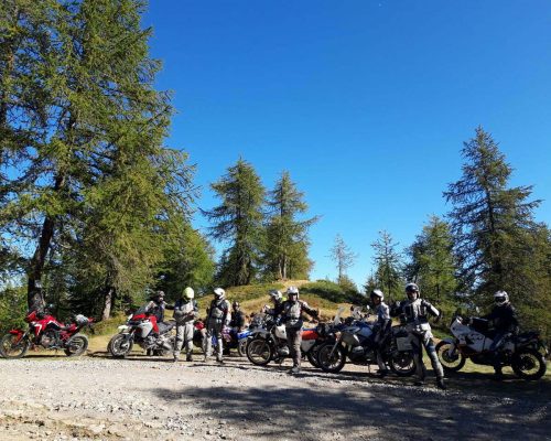 Via del Sale in moto