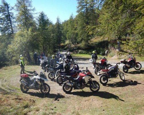 Via del Sale in moto