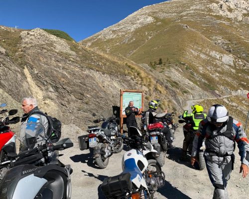 Via del Sale in moto