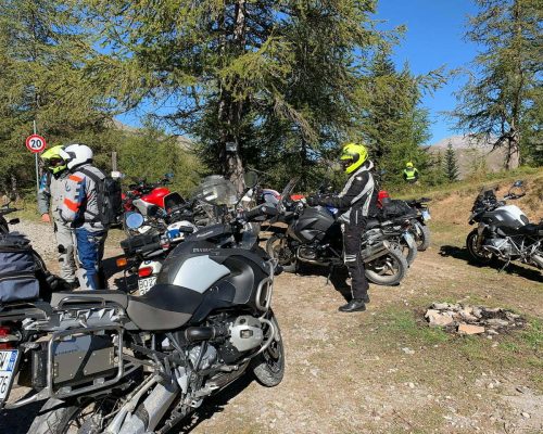 Via del Sale in moto