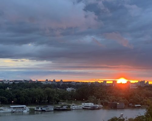 viaggio-orient-express-belgrado-tramonto